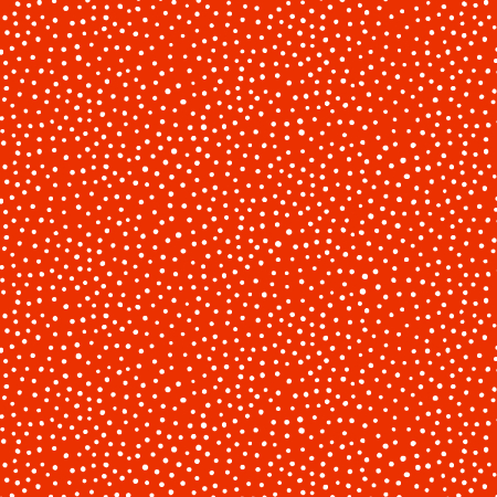 RJ4010-HR14 Happiest Dots - Hot Red Fabric