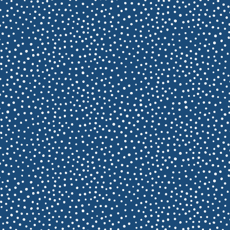 RJ4010-TB13 Happiest Dots - Twilight Blue Fabric