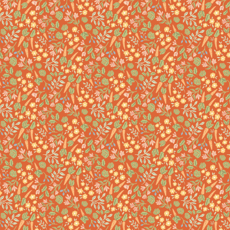 LP101-BE3 Hen Keeper's Garden - Garden Gather - Bright And Early Fabric