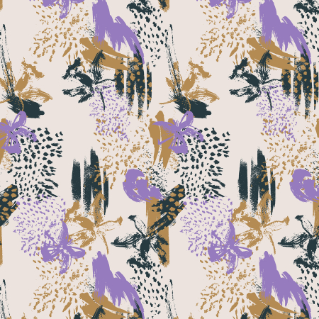 RJ3303-LE3 I Must Have Flowers - To the Flowers - Leaf Digiprint Fabric