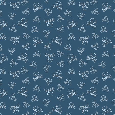 JG104-AR2 Kraken - Jolly Roger - Aruba Fabric
