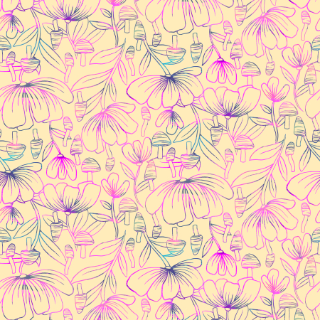 RJ4603-BU1D Luminous Daydream - From Scratch - Buttery Digiprint Fabric