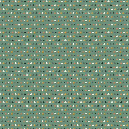 JD105-OA3 Magic of Serengeti - Abstract Triangles - Oasis Fabric