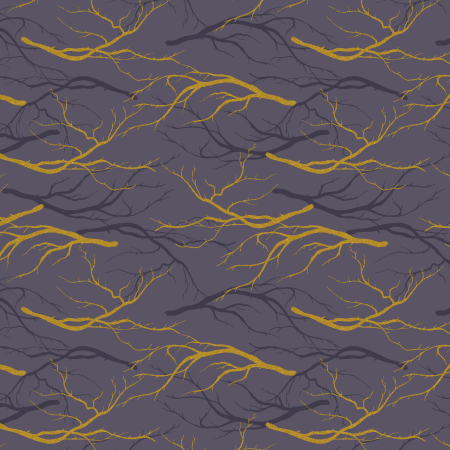 JD204-SL1M Magic Of Yosemite - Dense Forest - Slate Metallic Fabric