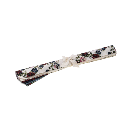RJ5300P-FQR-M Maison des Roses - Midnight Fat Quarter - Roll