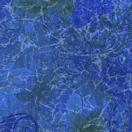 JB700-BL1 Maison - Tableau - Blue Fabric