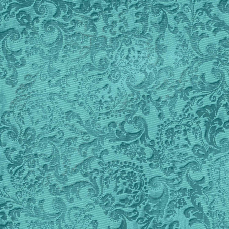 JB703-TE4 Maison - Embossed Scroll - Teal Fabric
