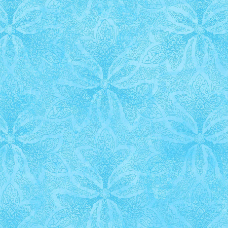 JB704-BL2 Maison - Fleur - Blue Fabric