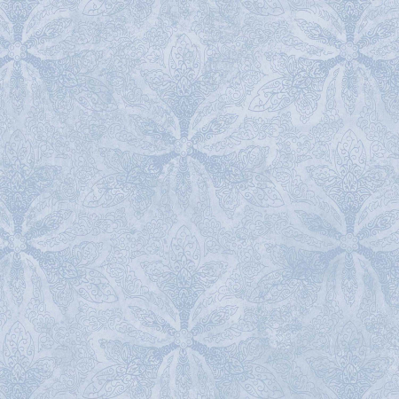 JB704-LB3 Maison - Fleur - Light Blue Fabric