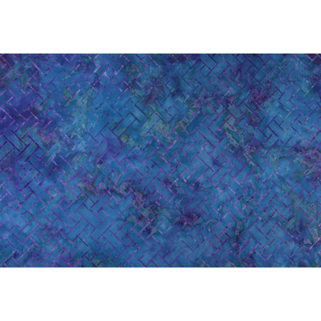 JB805-LA3B Malam Batiks IX - Tropical Summer - Basket Weave - Lapis Batik Fabric