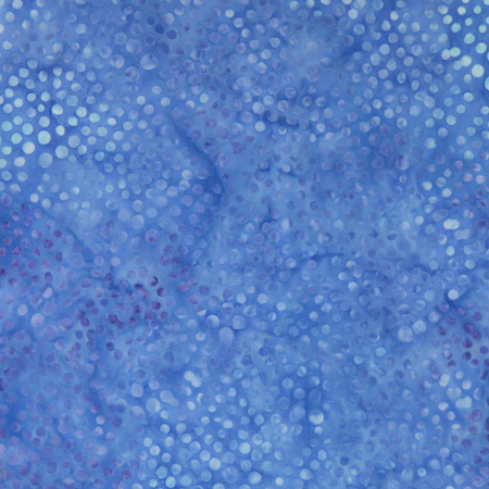 JB501-BL5B Malam Batiks VIII - Mosaic Ogee - Blue Batik Fabric