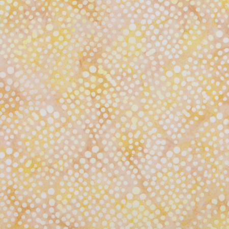 JB501-LE4B Malam Batiks VIII - Mosaic Ogee - Lemon Batik Fabric