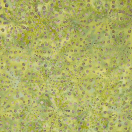 JB502-LI9B Malam Batiks VIII - Bursts - Lime Batik Fabric