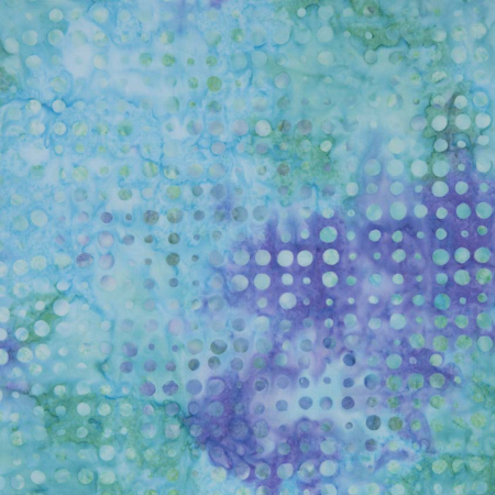 JB503-TI4B Malam Batiks VIII - Dots - Tidepool Batik Fabric