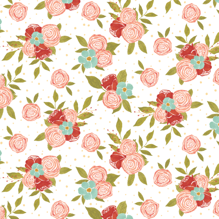 RJ5501-PO3 Moonlight Garden - Corsage - Potpourri Fabric
