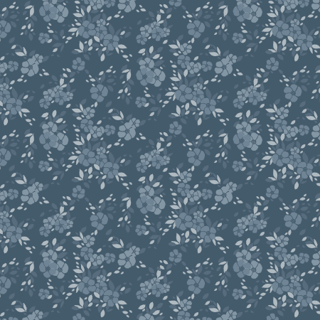 RJ5504-NA1 Moonlight Garden - Poesie Perfume - Navy Fabric