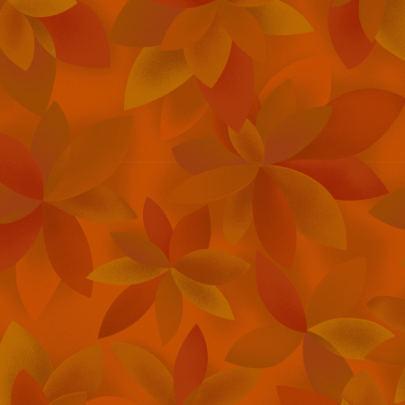 JB601-OR6 Playa - Palms - Orange Fabric