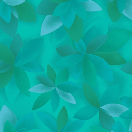 JB601-TE1 Playa - Palms - Teal Fabric