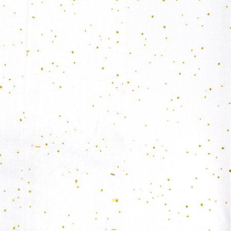 2792-012 Shiny Objects - Holiday Twinkle - Flurries - Snow Metallic Fabric