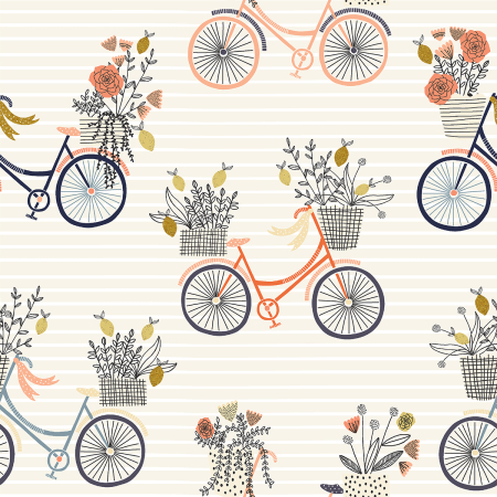 JM200-PA1M Summer in the Cotswolds - Evening Ride - Paradise Metallic Fabric