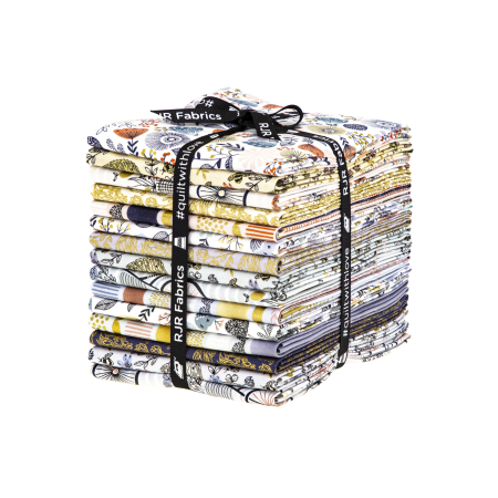 JM200P-FQB Summer in the Cotswolds Metallic Fat Quarter - Bundle