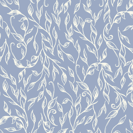 PS203-SK2 Summer Rose - Munstead - Sky Fabric