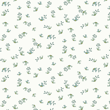 RJ5204-MM2 Sunny Days Ahead - To Your Own Tune - Mint Mist Fabric