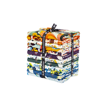 RJ4200P-FQB Swan Paraiso Fat Quarter - Bundle