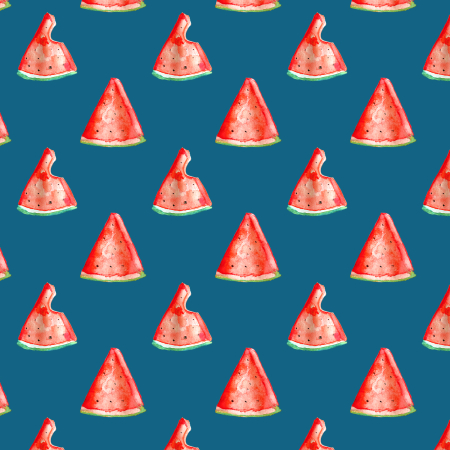 RJ6000-EP3D Sweet Summer - Give Me A Slice - Evening Picnic Digiprint Fabric
