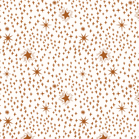 RJ3903-CO3M Tails From Under The Moon - Etoile - Copper Metallic Fabric
