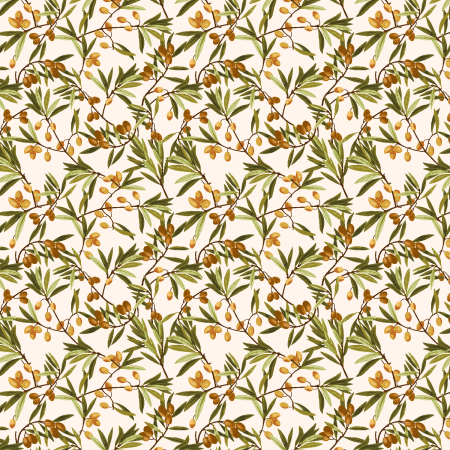 RJ4301-LB3 Viaggio A Venezia - Italian Olives - Liguria Brown Fabric