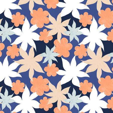RJ3401-SU3 Wide Open Spaces - Wildflowers - Sea Urchin Fabric