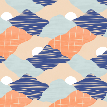 RJ3402-ES3 Wide Open Spaces - The Mountains are Calling - Evening Sky Fabric