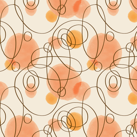 RJ3403-CO2 Wide Open Spaces - Daydream - Coral Fabric