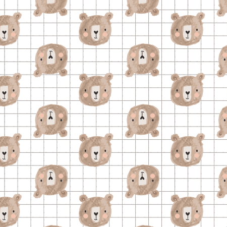 RJ4101-BL1 Wild Ones - Oso - Blush Fabric