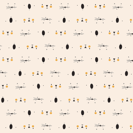 RJ4103-GO4 Wild Ones - Peek - Gold Fabric