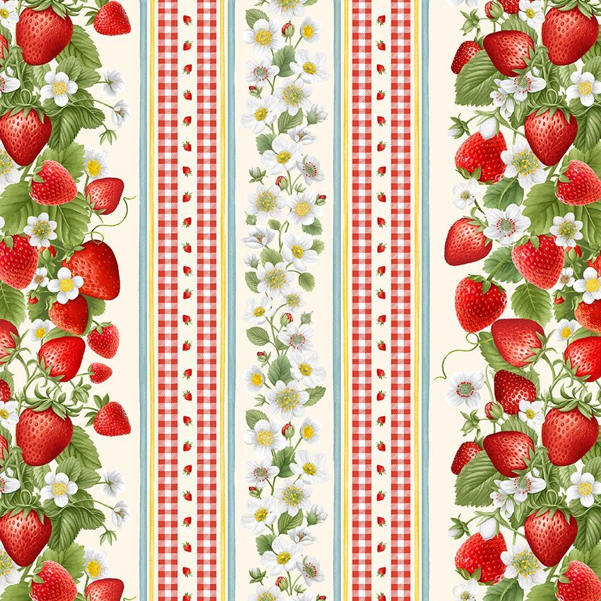 SWEET BERRY 11" STRIPE