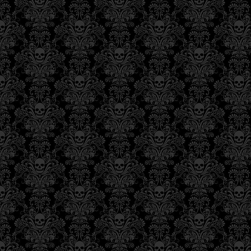 SKULL DAMASK
