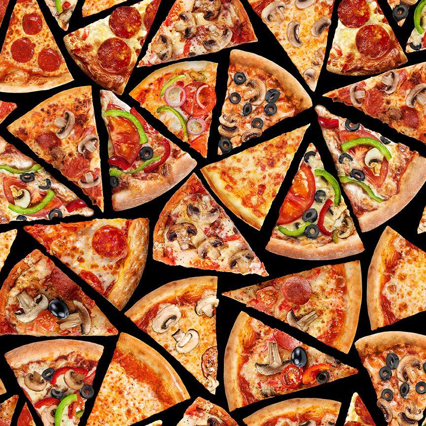 TOSSED PIZZA SLICES