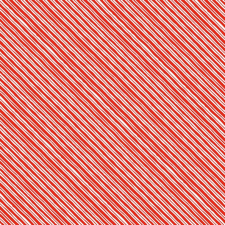 WAVY BIAS CANDY CANE STRIPE