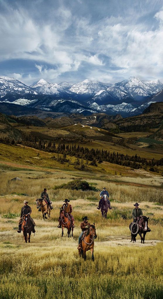 WESTERN SCENIC PANEL 24"