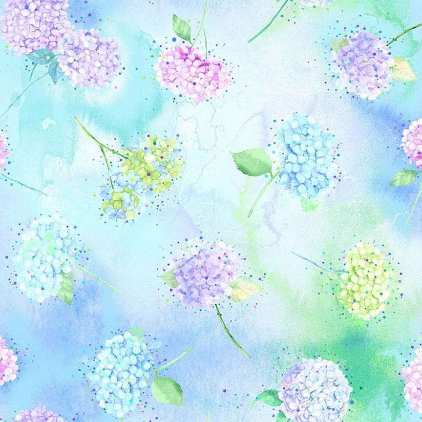 TOSSED HYDRANGEAS