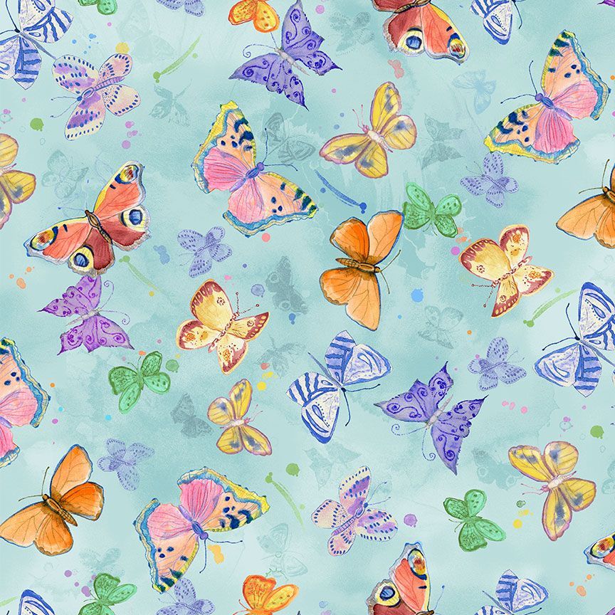 TOSSED BUTTERFLIES