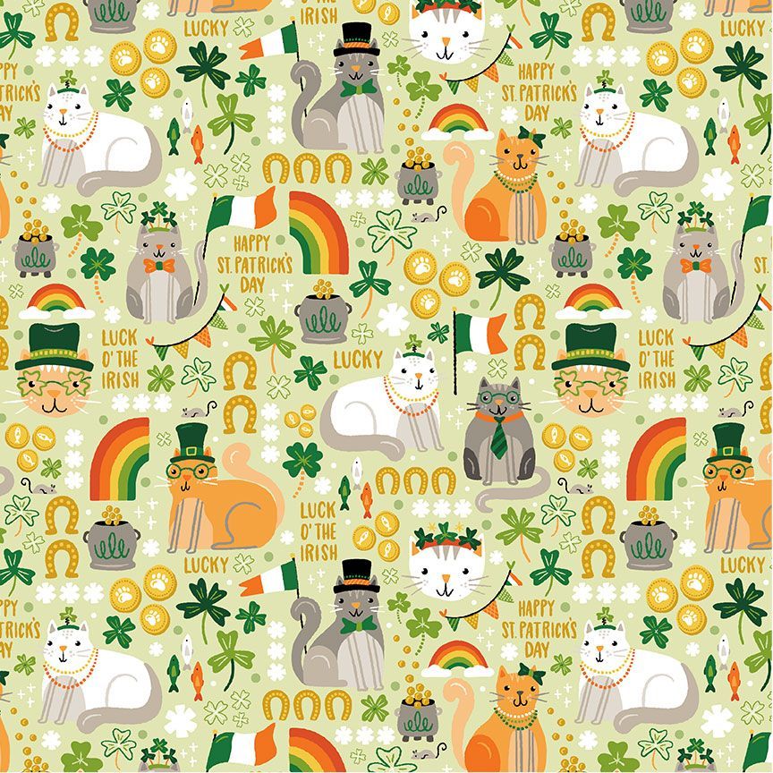 ST PATRICK'S CAT