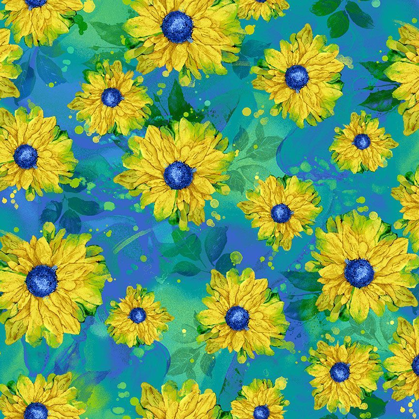 TOSSED SUNFLOWERS