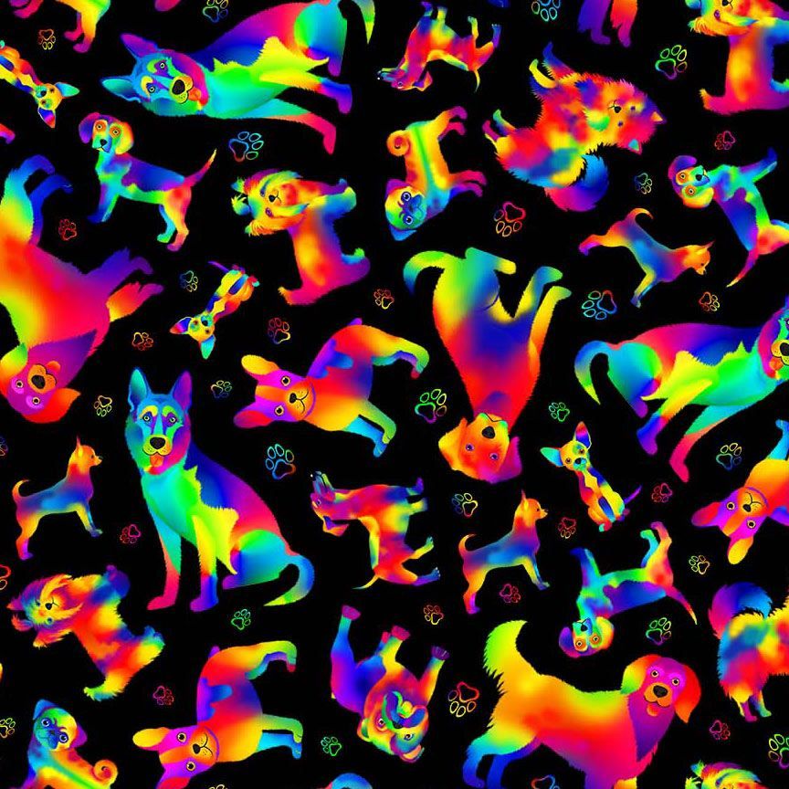 PUPARAZZI TOSSED OMBRE DOGS
