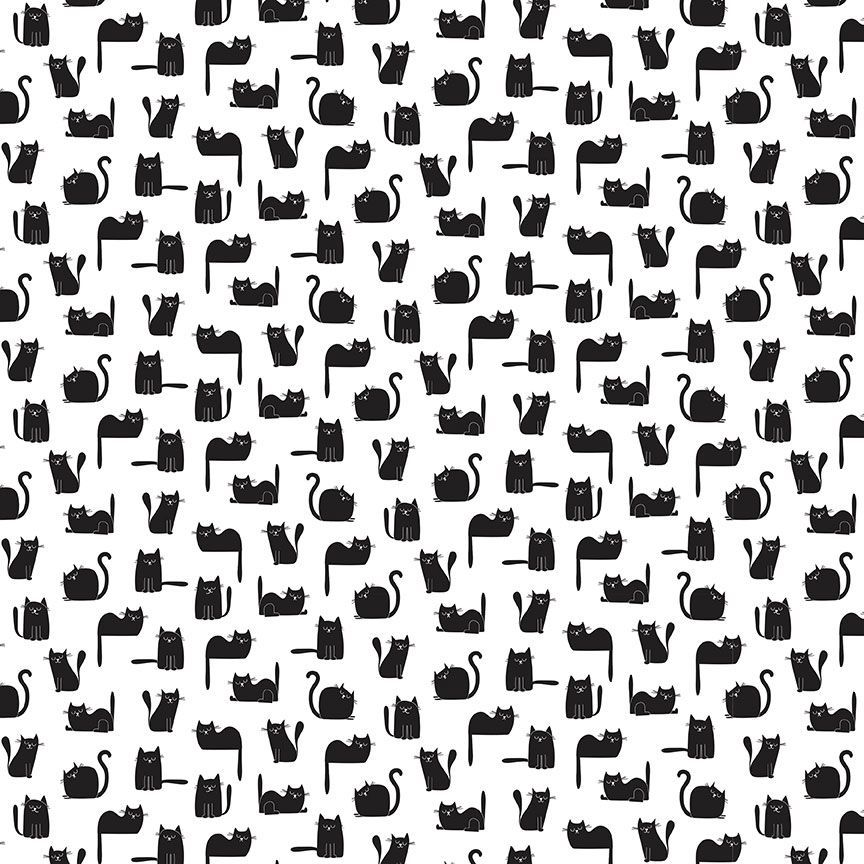 TOSSED BLACK CATS
