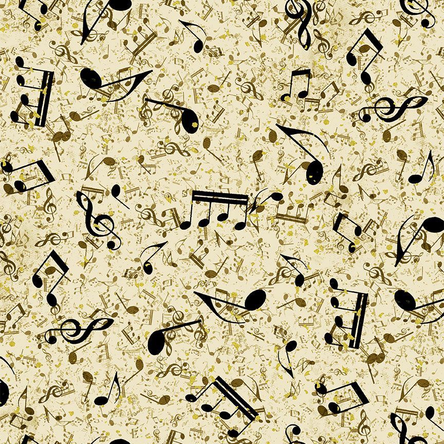 VINTAGE MET MUSIC NOTES