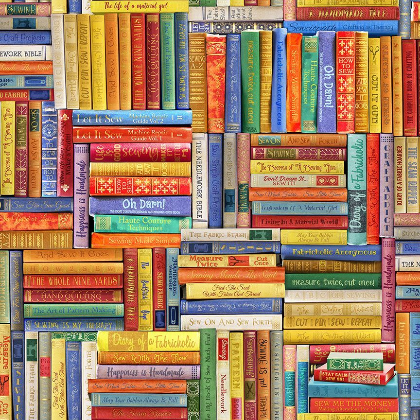 SEWING LIBRARY BOOKS