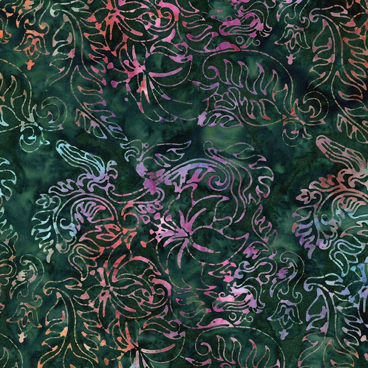 STAMPED TROPICAL LEAVES